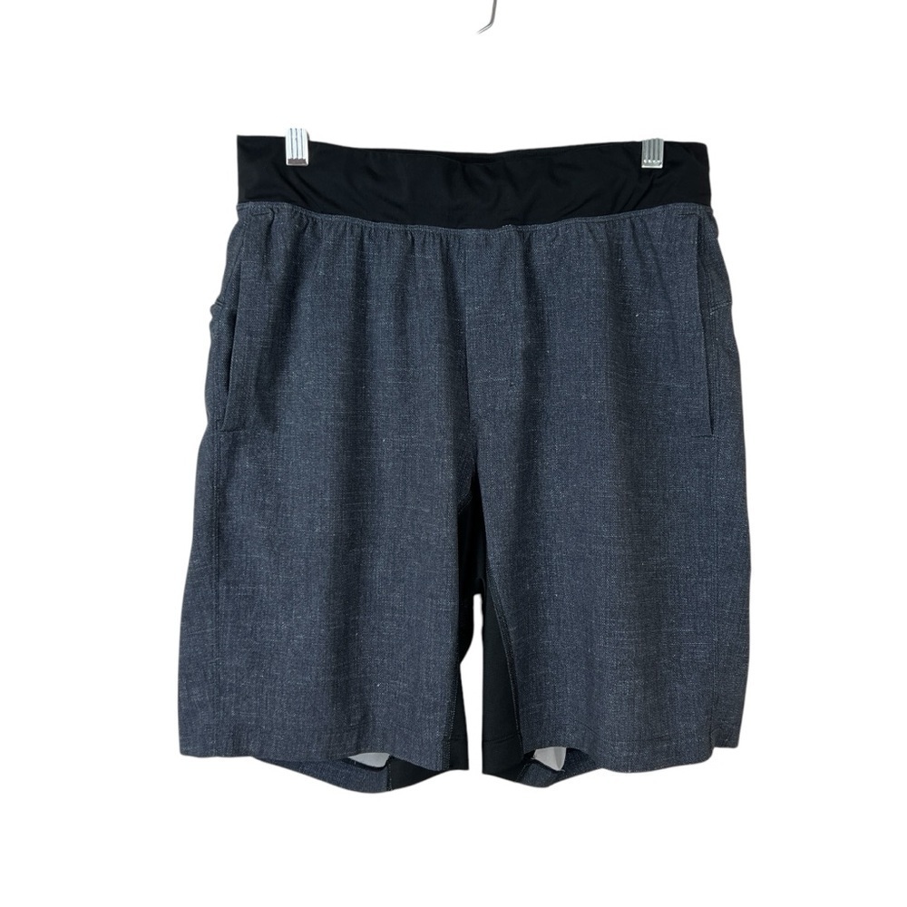 Lululemon Men’s THE Short Luxtreme Liner 9” Black Texture
